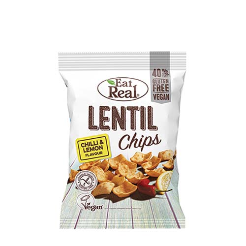 Chips Lentil Chilli and Lemon EAT REAL 40g