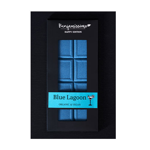 Infused Chocolate Blue Lagoon ORGANIC Benjamissimo Happy Edition 60g